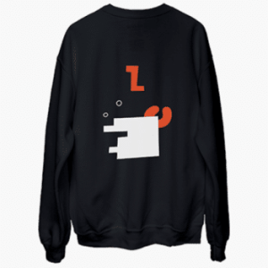 Milky way T-shirt Black