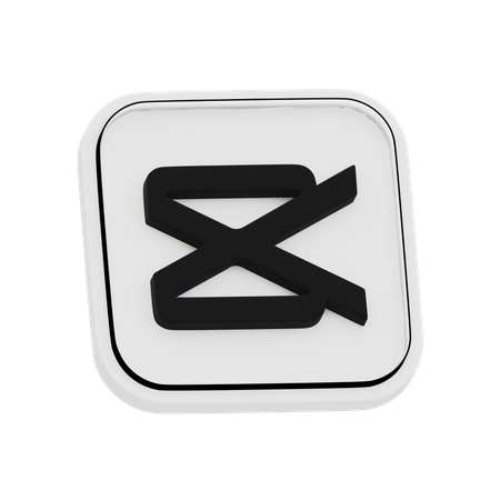 capcut flat logo png